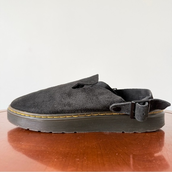 Dr. Martens Other - Dr. Martens Unisex Carlson Black Suede Mules Sandals
